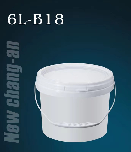 6L PPプラスチックバケットB18-NR水の基本塗料を含む