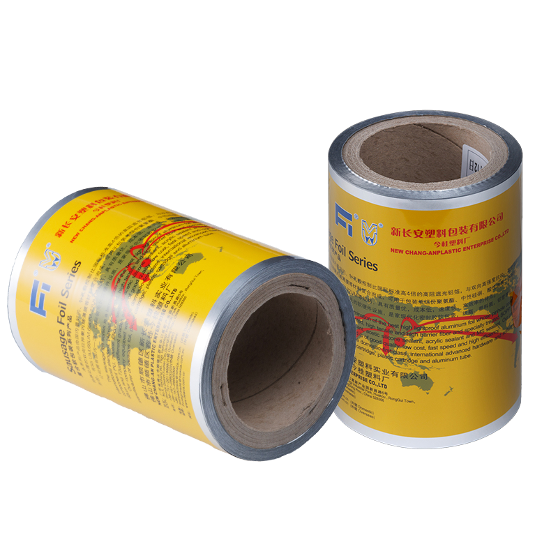 カスタム印刷された 62-85um 耐薬品性ガラス接着剤包装シリコン/PU/MS シーラント用アルミソーセージホイル産業用