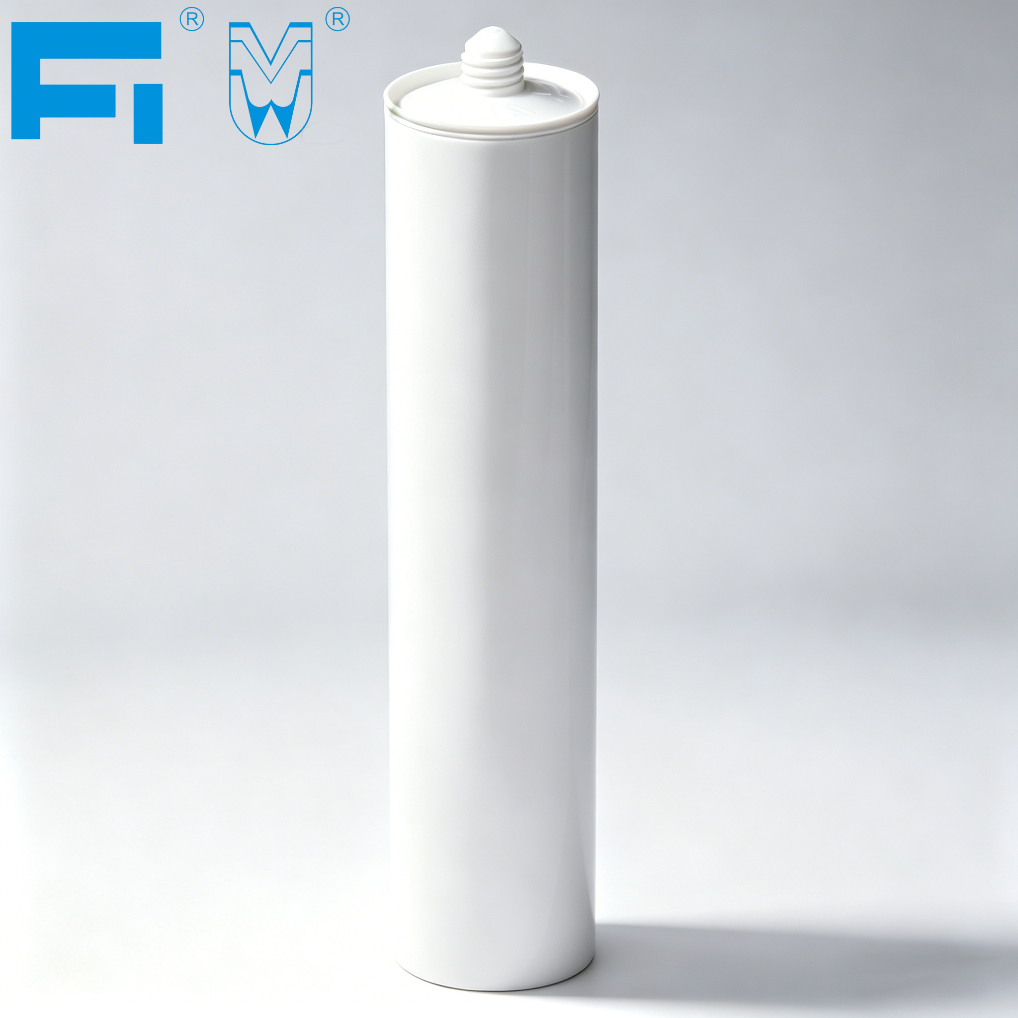 300ml 業界使用空のガラス接着剤包装 HDPE プラスチック カートリッジ シーラントおよび接着剤用