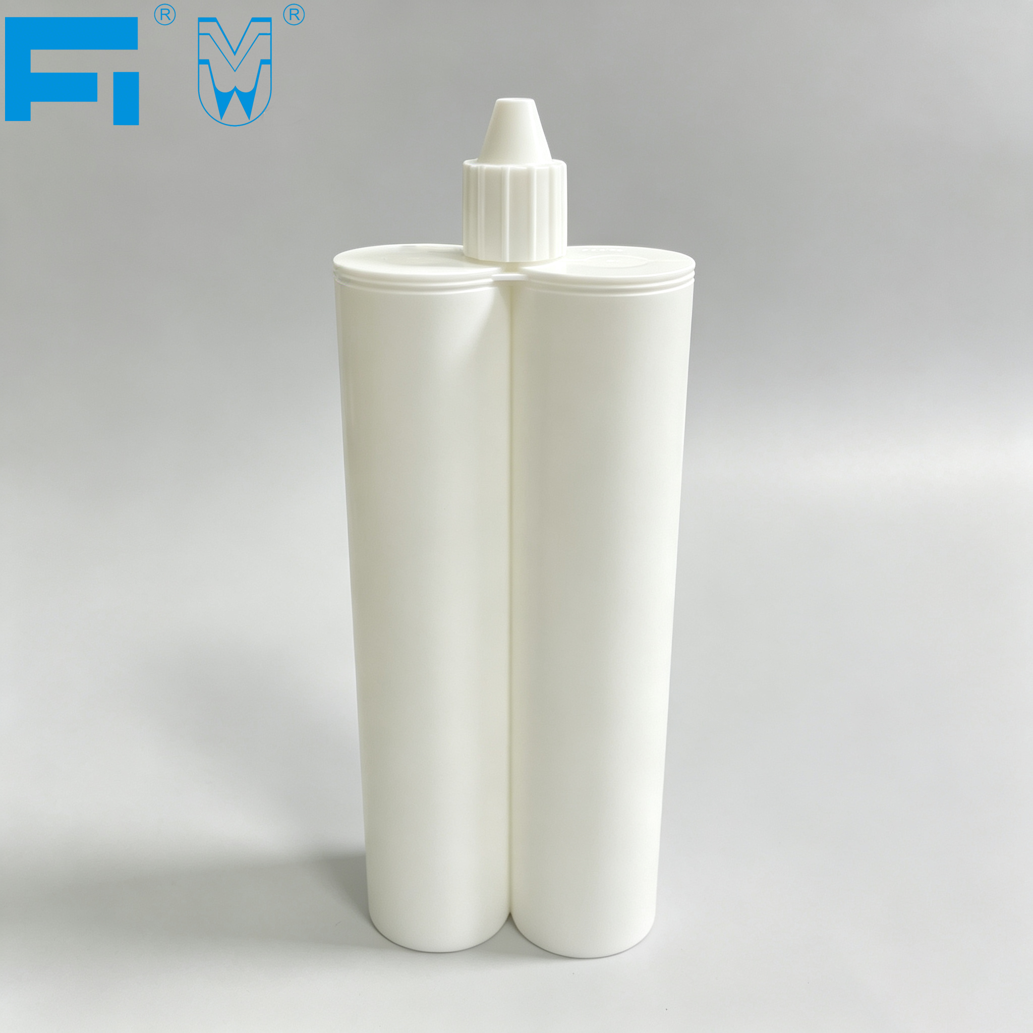 300ml:300ml 業界グレード防水耐薬品性接着剤包装プラスチック 2 成分カートリッジシーラントコーキング用
