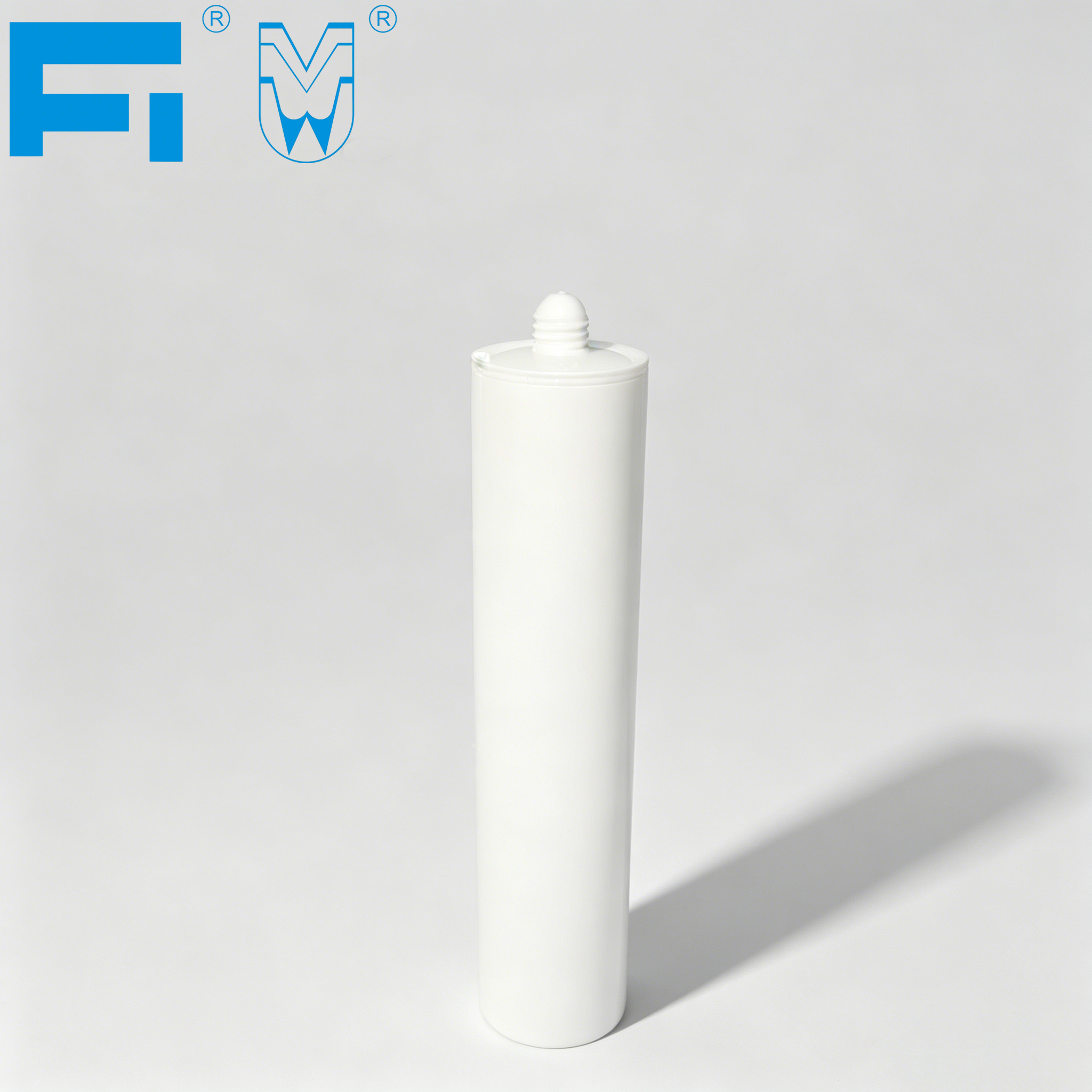 耐薬品性 270 ミリリットル業界使用 HDPE 接着剤包装プラスチック カートリッジ シーラント コーキングおよびシーリング用