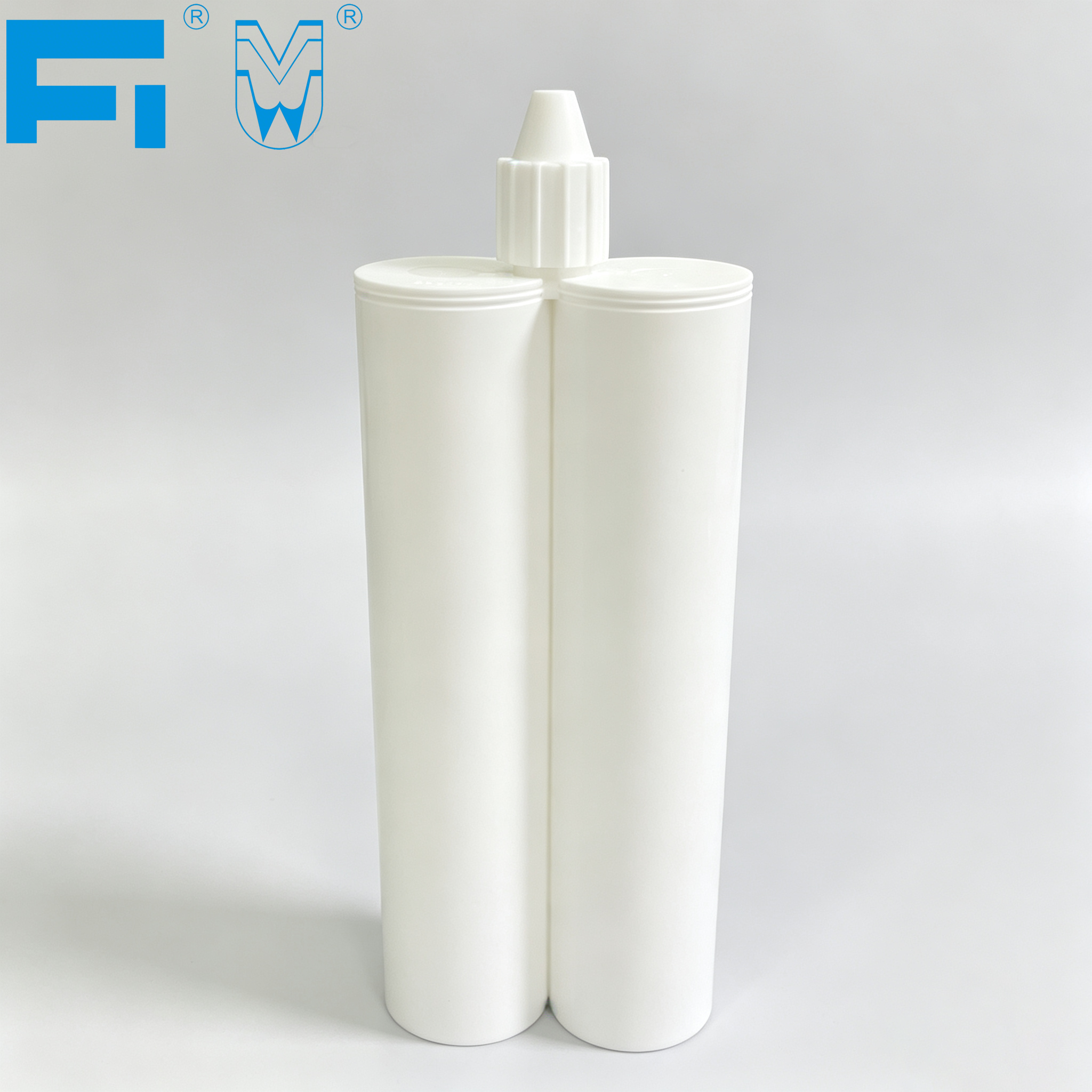 200ml:200ml 多用途耐薬品性接着剤包装 2 成分プラスチックカートリッジ、産業用シーラントコーキングおよびシーリング用