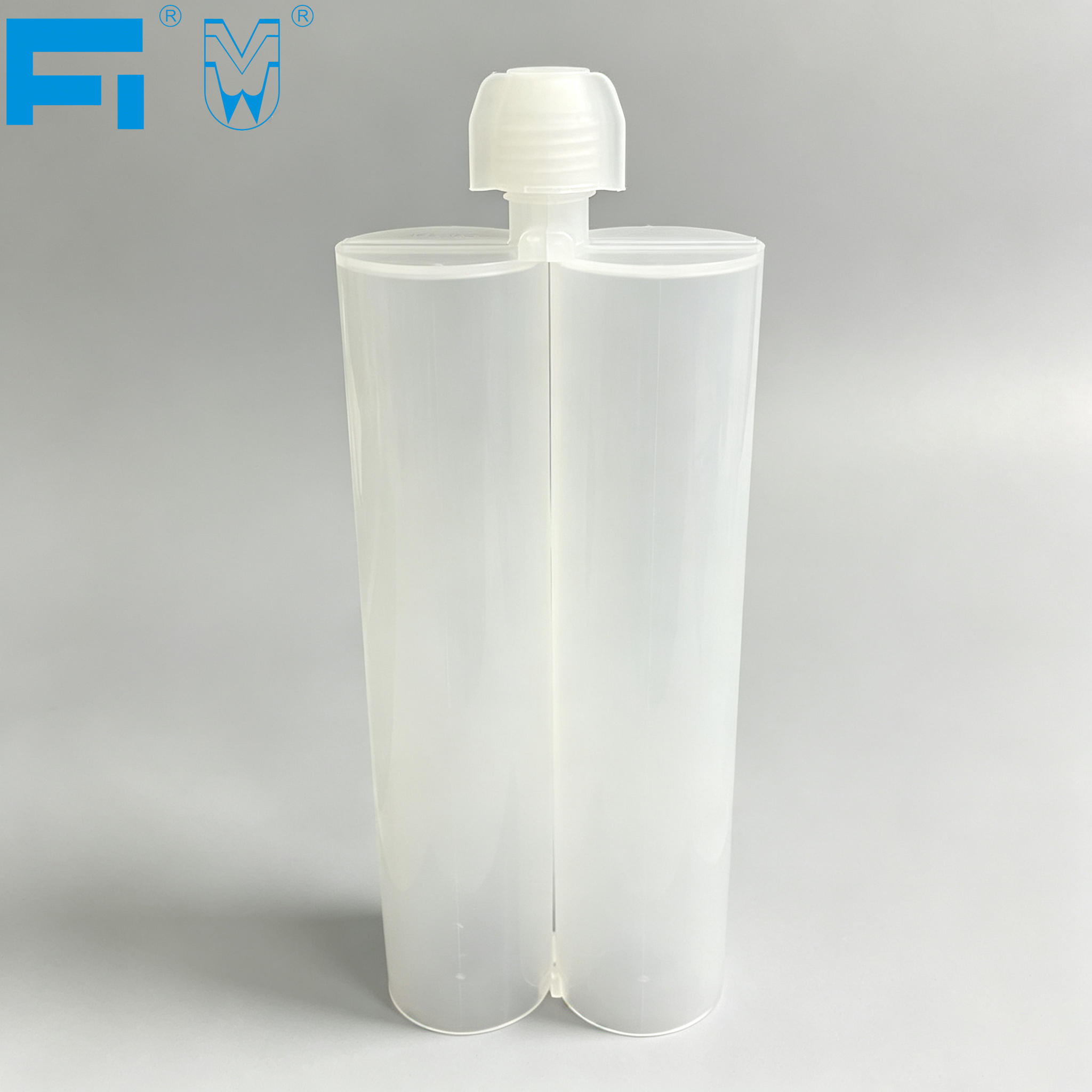 320ml:320ml 工業用接着剤包装 2 成分 2K プラスチック カートリッジ シーラント コーキングおよびシーリング用