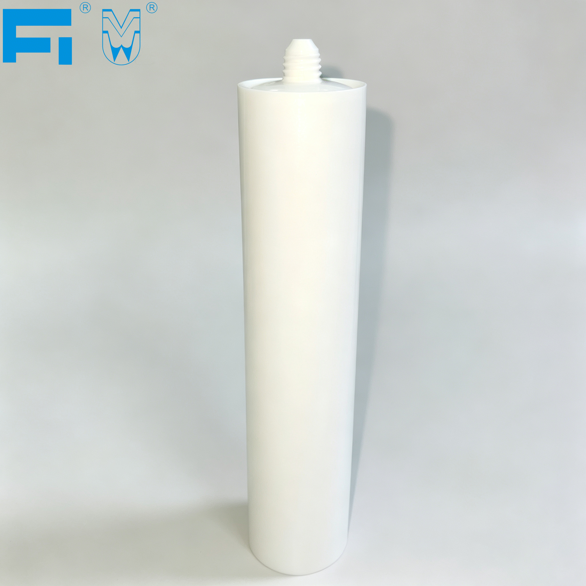 300 ミリリットル多用途耐薬品性 HDPE 接着剤包装プラスチックコーキングカートリッジ産業用シーラント IML