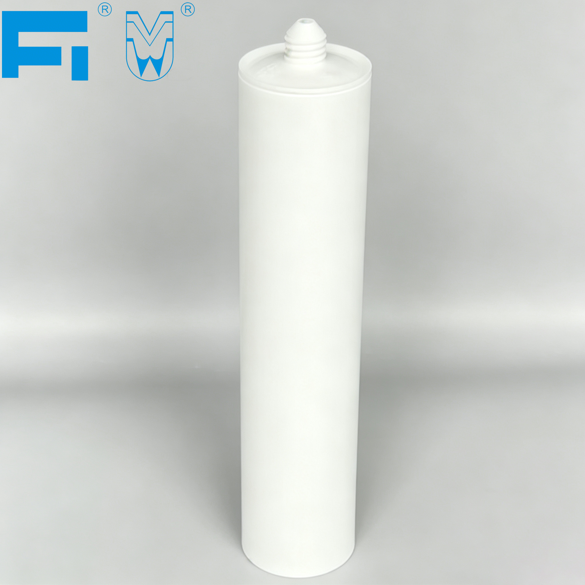 300 ミリリットル耐薬品性軽量接着剤包装プラスチックコーキングカートリッジ産業用シーラント